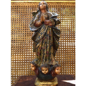 Beautiful Antique Statue Of the Immaculate Conception~Sold~