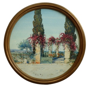 Bougainvillea in The South of France by Alphonse Rey