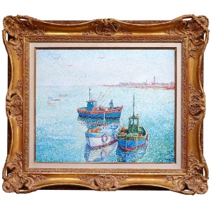 Yvonne Canu - The Trawlers in Brittany
