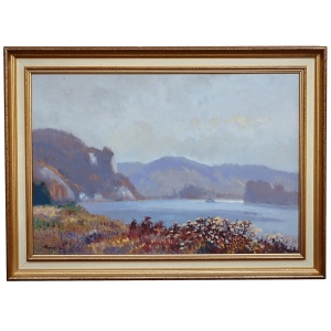 Albert Malet - The Seine River Near Duclair