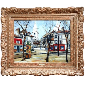 Elisée Maclet - Butte Montmartre in Paris