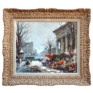 Mério Ameglio - The Flower Market by The Madeleine