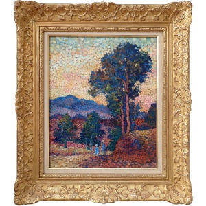 Lucien Neuquelman - Creuze Landscape