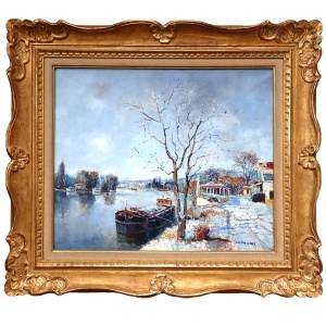 Charles Pollaci - The Seine River Banks